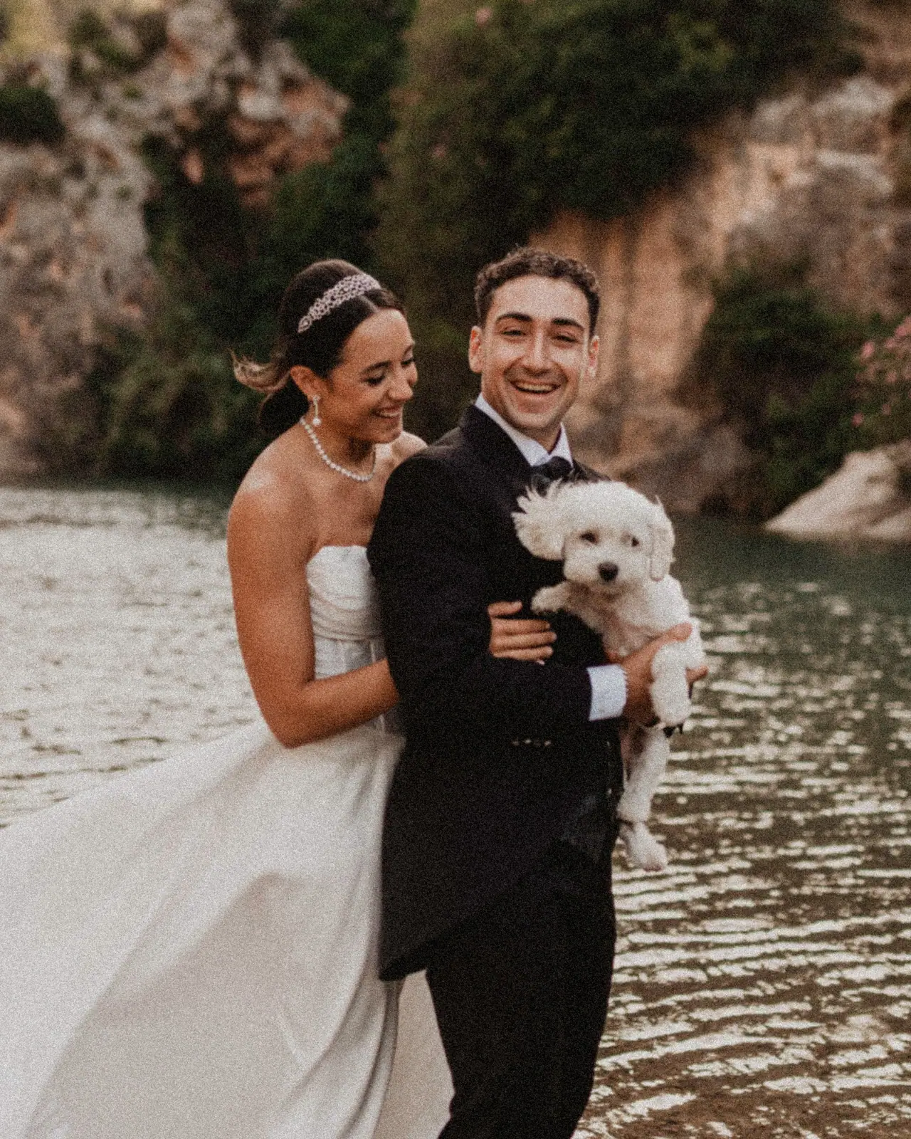 Sesión de postboda: río perrito