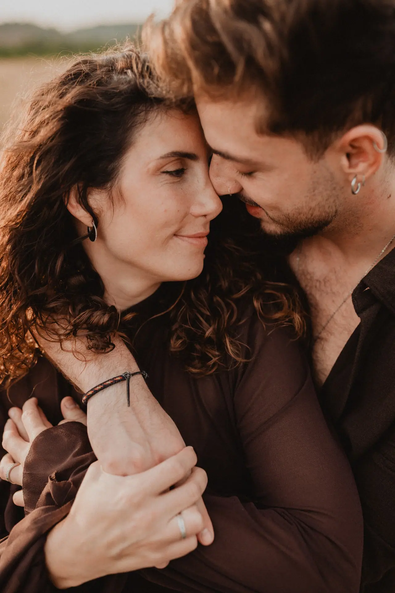 Sesión de preboda en Valencia: frente con frente